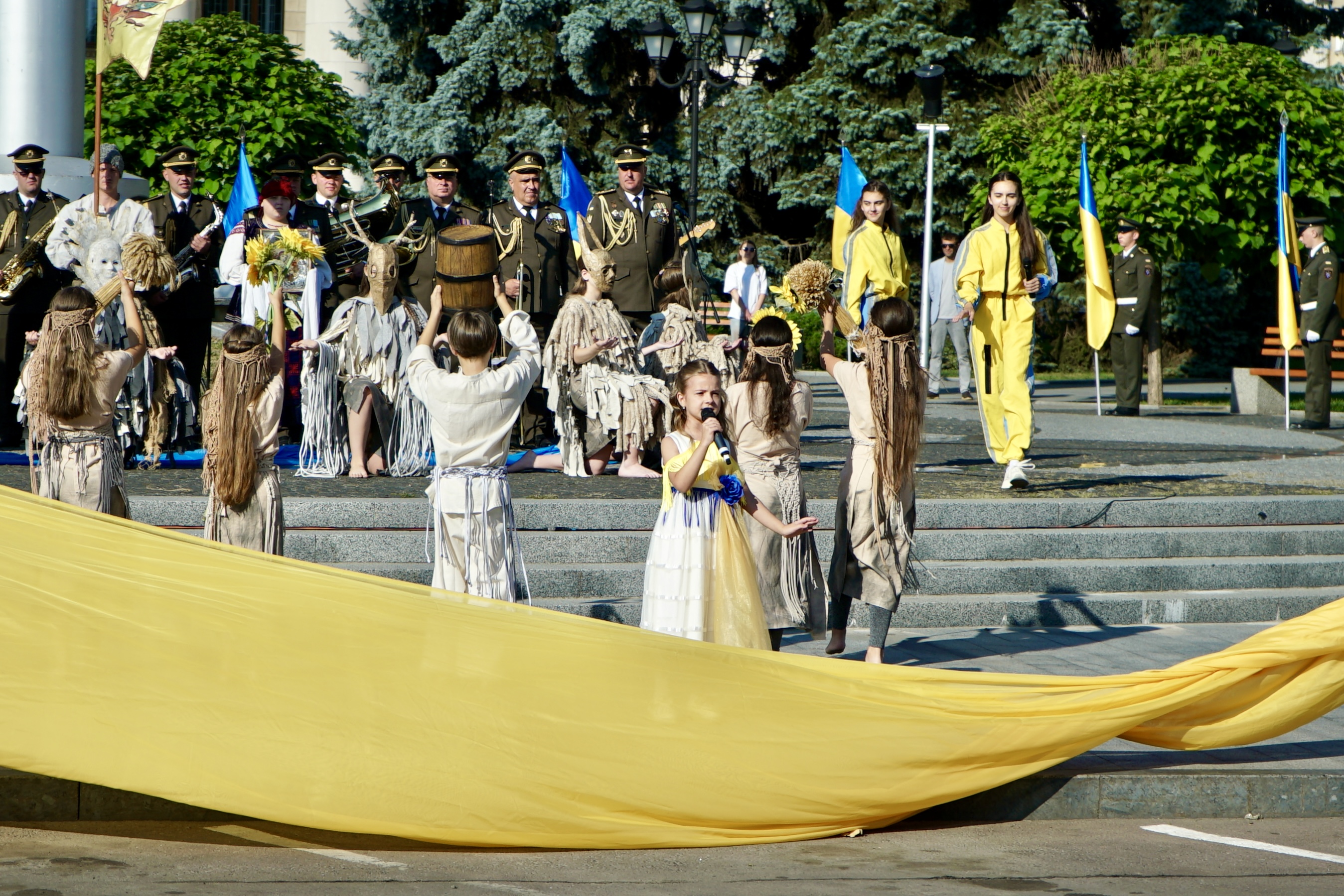 У Житомирі урочисто відзначили День Державного Прапора України