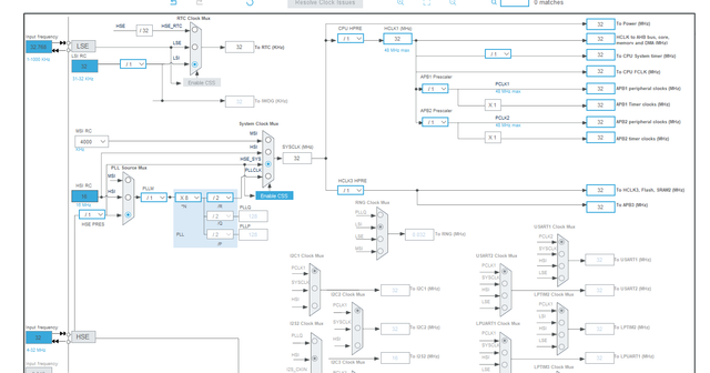 STM32WLE Clock