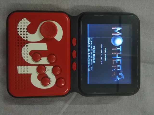 I use a chinese console for gba emulation. Some days ago it suddenly grew a vertical display line. What do i do?