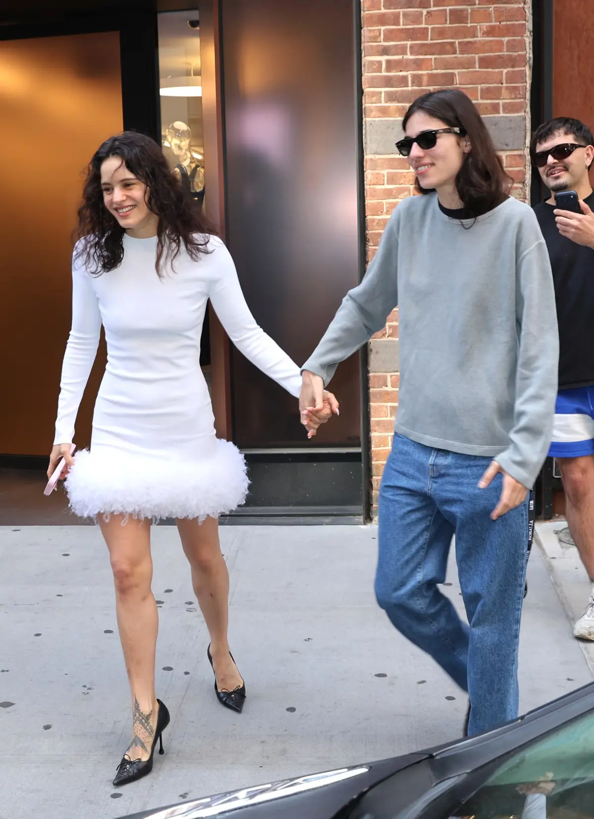 Rosalía and Girlfriend Defy Fashion Syncing