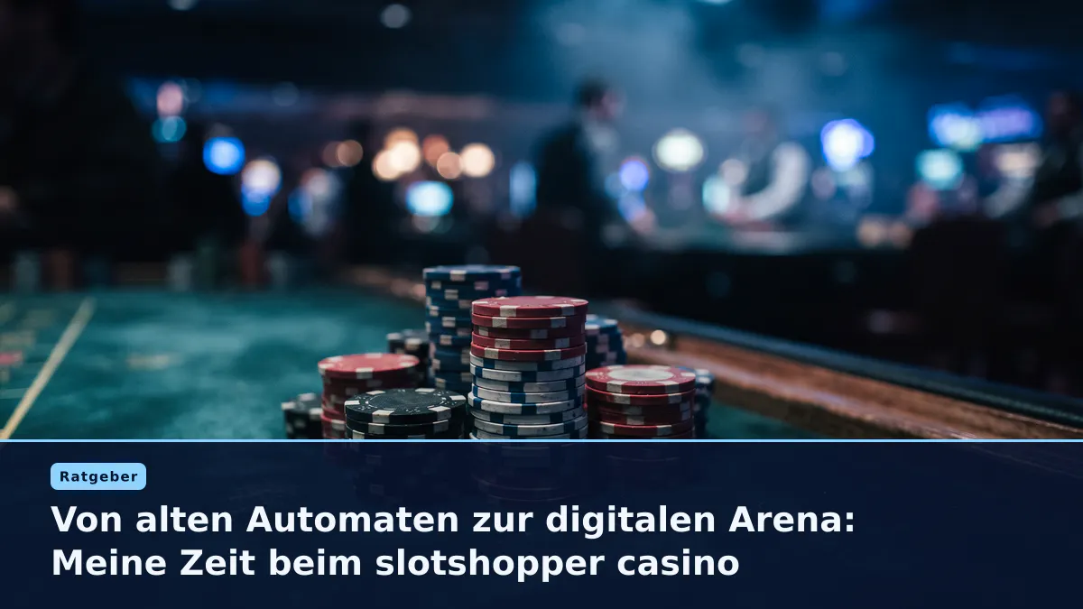 Von alten Automaten zur digitalen Arena: Meine Zeit beim slotshopper casino