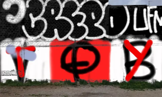 Graffiti artwork by OXO