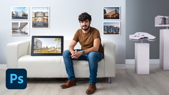Domestika - Tecniche di Matte Painting per ArchViz - Ita