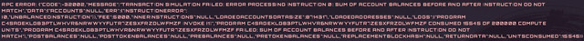 Market cancel error