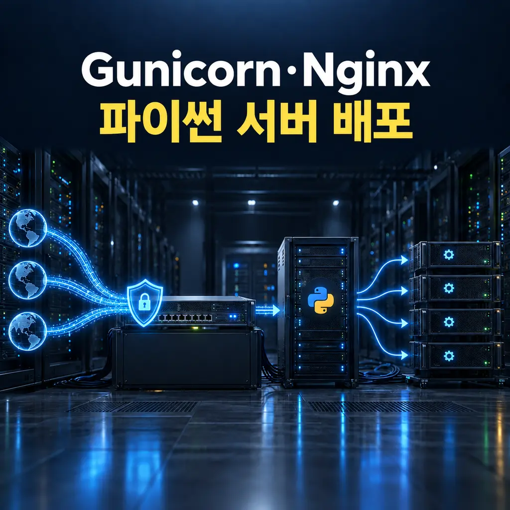 Gunicorn과 Nginx를 이용한 파이썬 서버 배포 구조