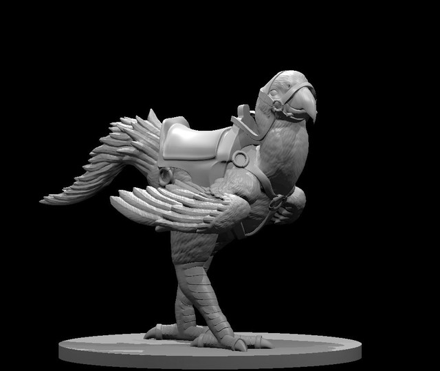 Tropical Axe Beak mount - https://mz4250.com/posts/new-requests-165398531
