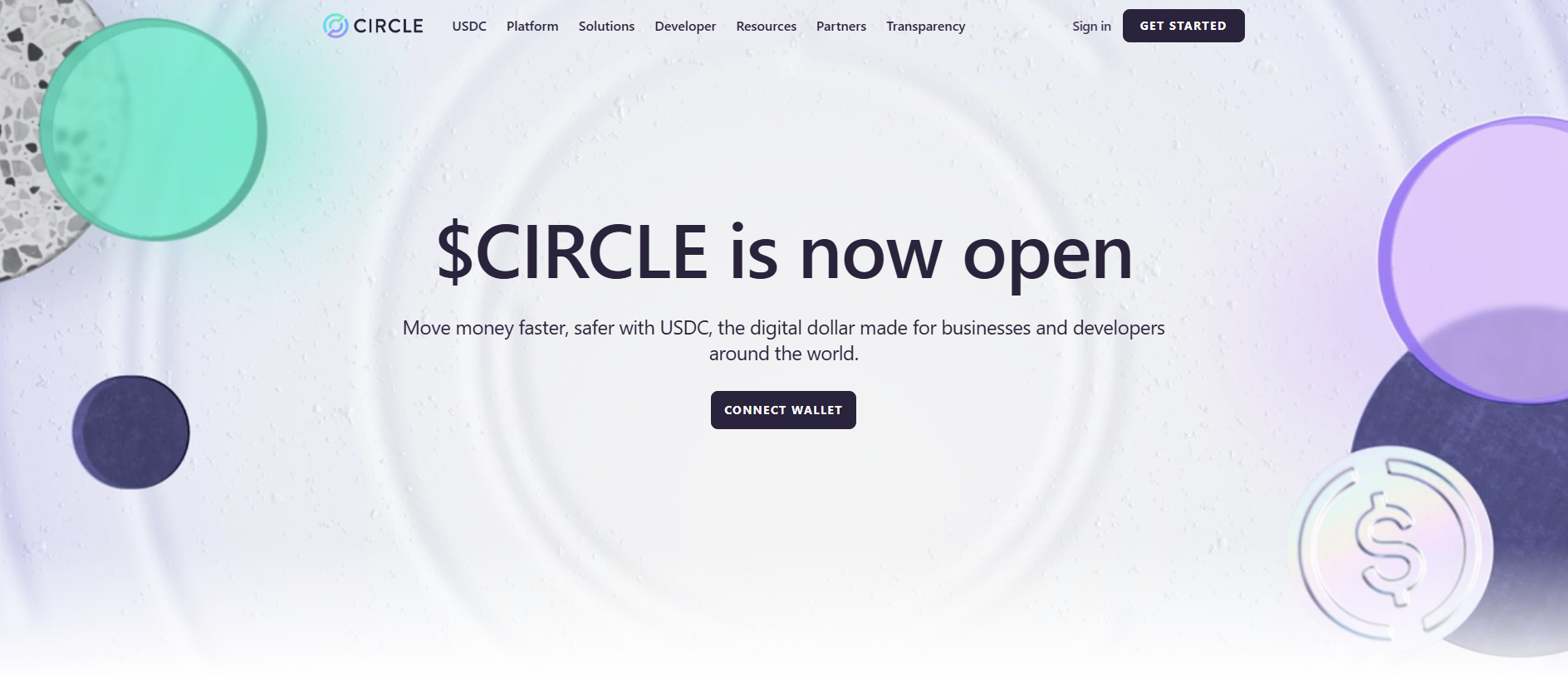 Screenshot of whitelist-circlecom.pages.dev