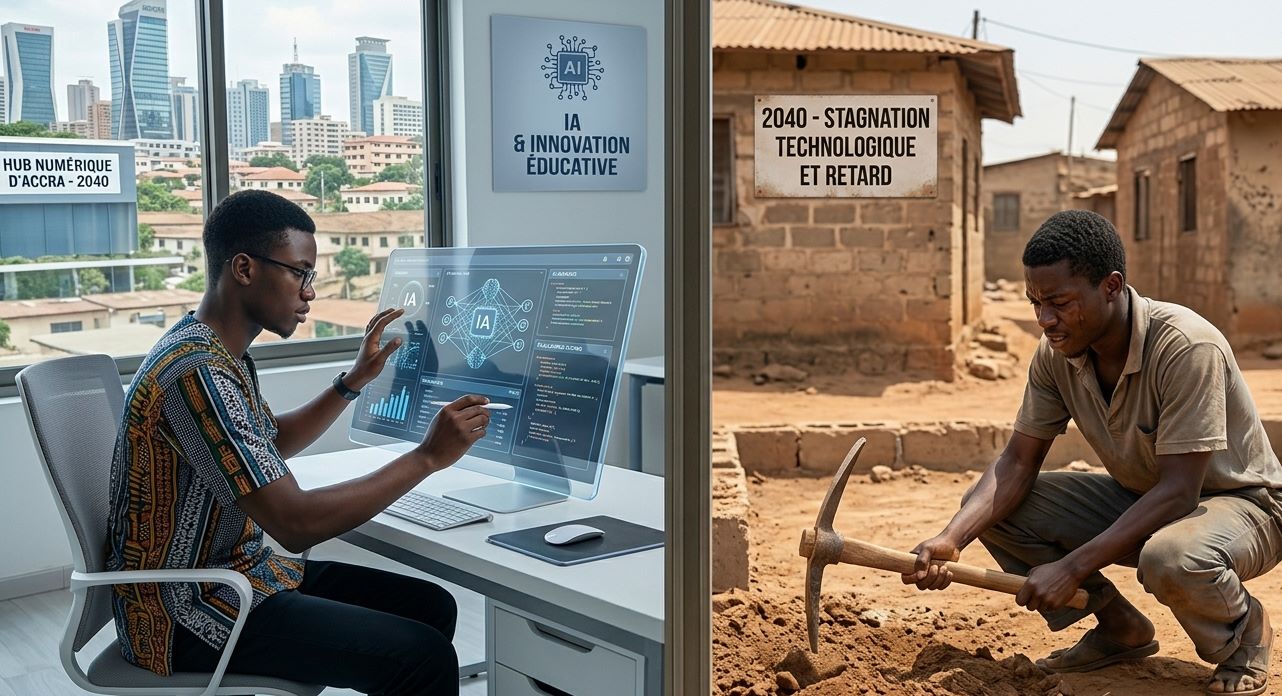 Illustration - IA et éducation en Afrique : les pays qui ratent ce virage maintenant le paieront en 2040