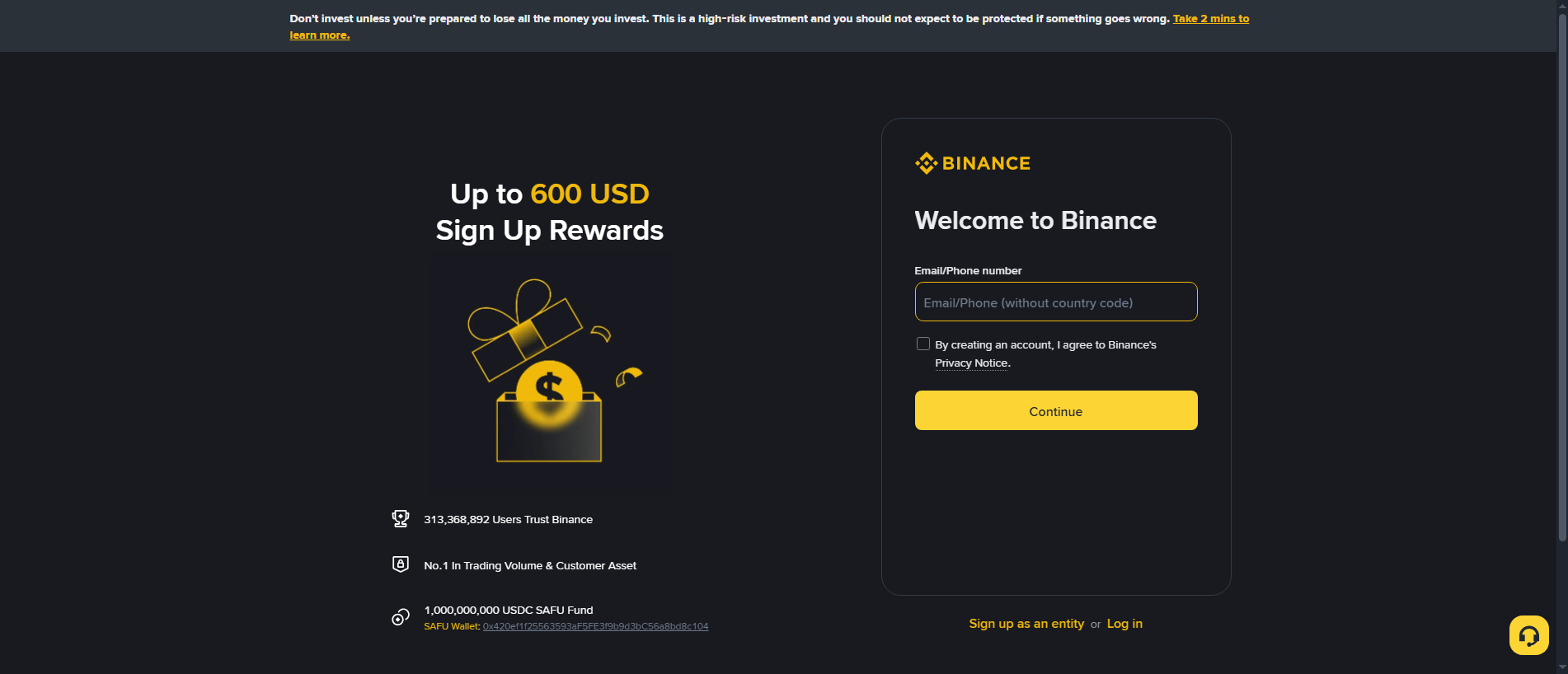 Forensic screenshot of [REDACTED] showing the phishing page layout