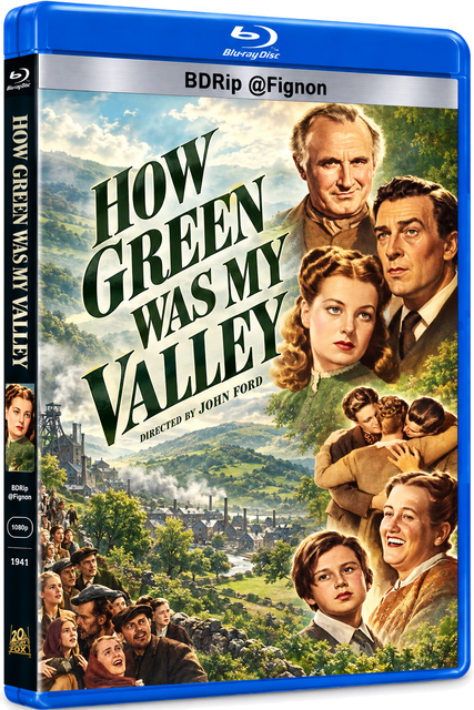 ¡Qué verde era mi valle! (1941) | BDRip 1080p x265 | Custom | EAC3 5.1 Esp - EAC3 5.1 Eng | Subs Forz-Esp-Eng |[1fichier]