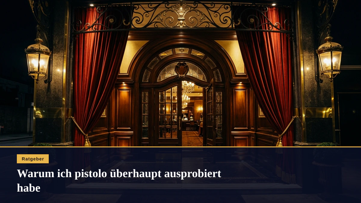 Warum ich pistolo überhaupt ausprobiert habe