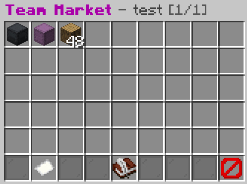 Team Market GUI