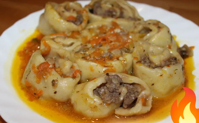 Фото Ленивые пельмени (в мультиварке)