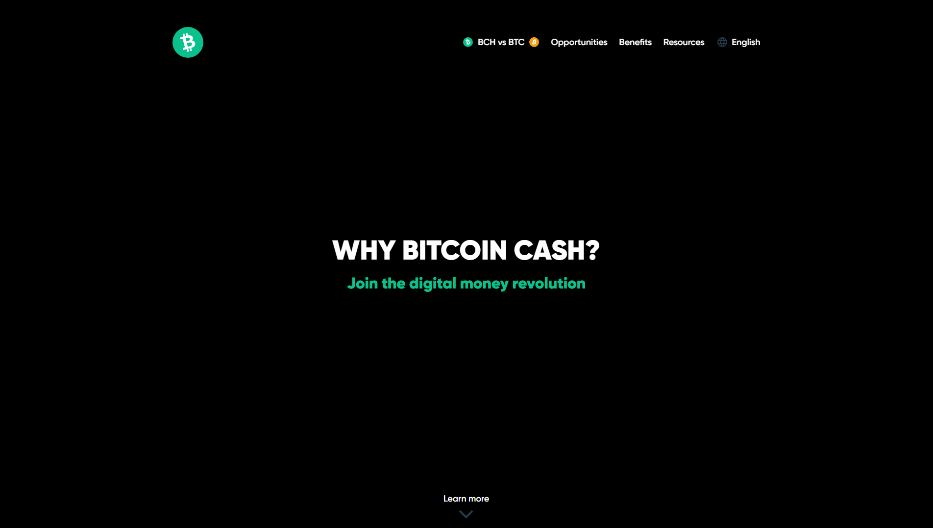 Stored capture of whybitcoin.cash