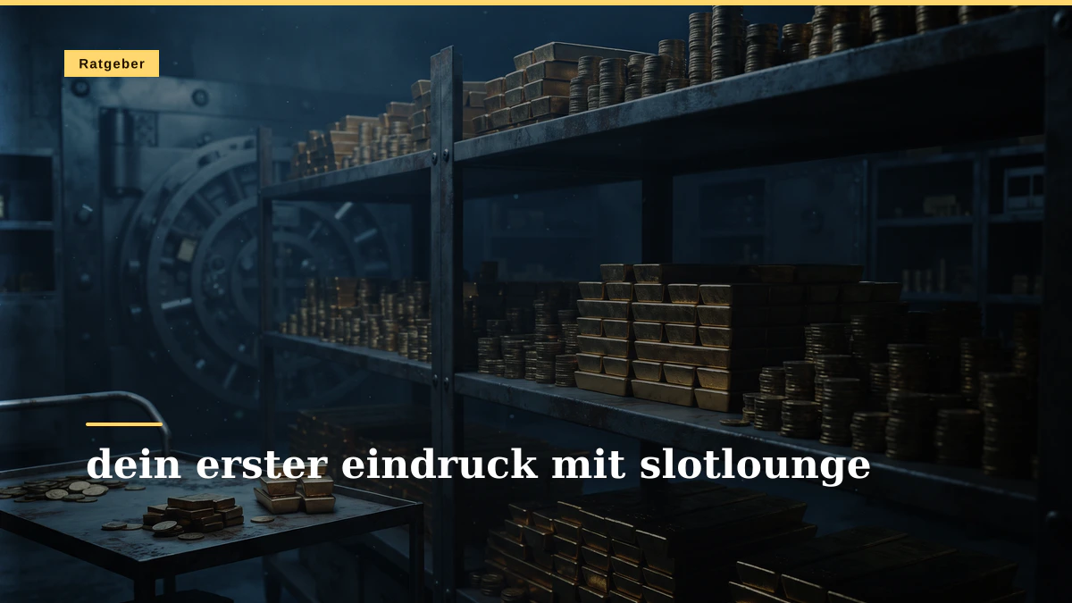 dein erster eindruck mit slotlounge