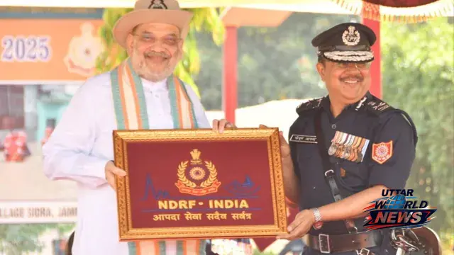 गाजियाबाद: NDRF की 8वीं वाहिनी को मिला 'राष्ट्रपति निशान', गृह मंत्री अमित शाह ने बढ़ाया मान