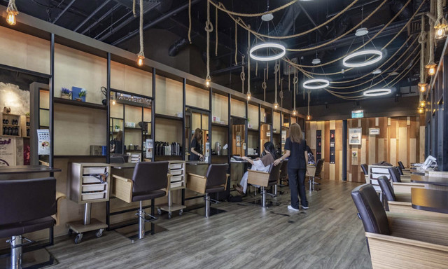 Interior of Organic Hair Regrowth Solutions salon
