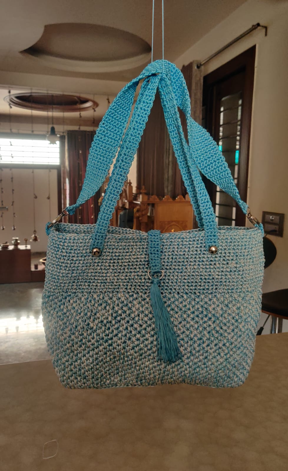 Creative Crochet 24 Bag Blue Color