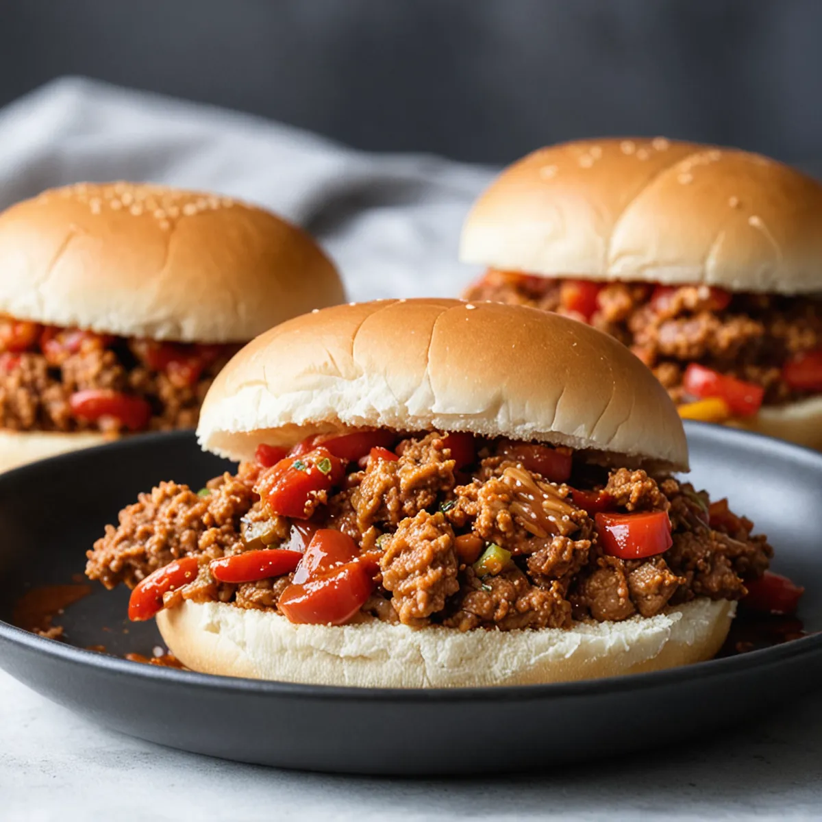 Cajun Seasoned Chicken Sloppy Joes