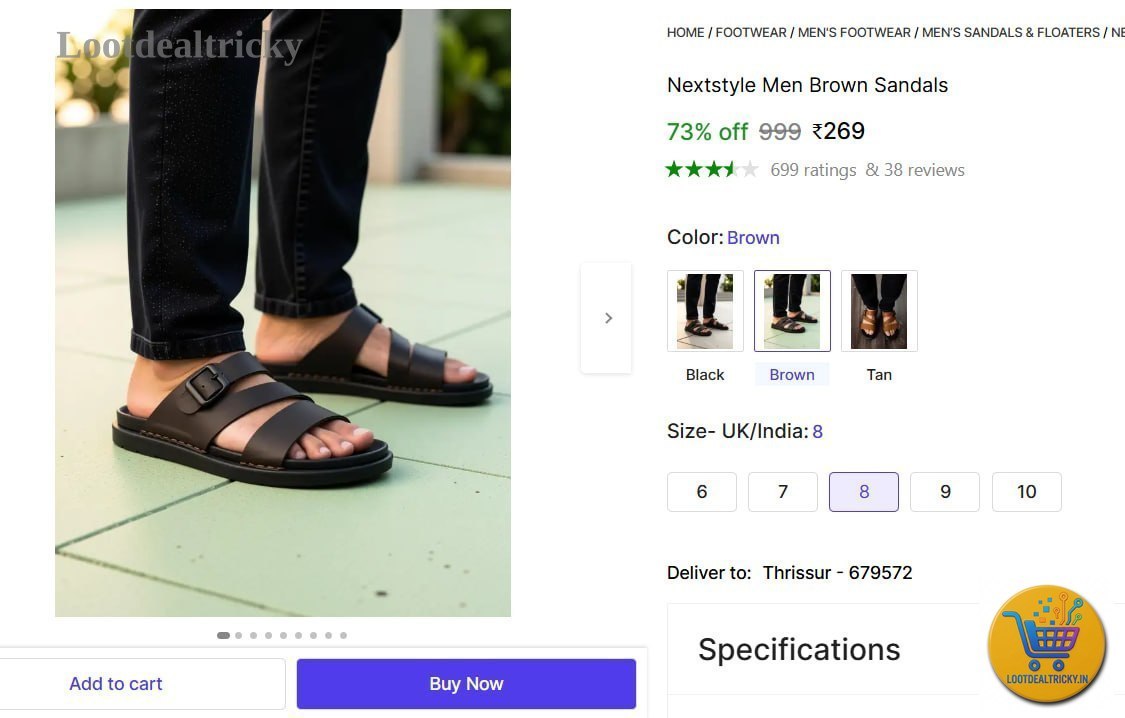 men S Brown – Just ₹269 | Loot Lo men S Brown – Just ₹269 | Loot Lo
