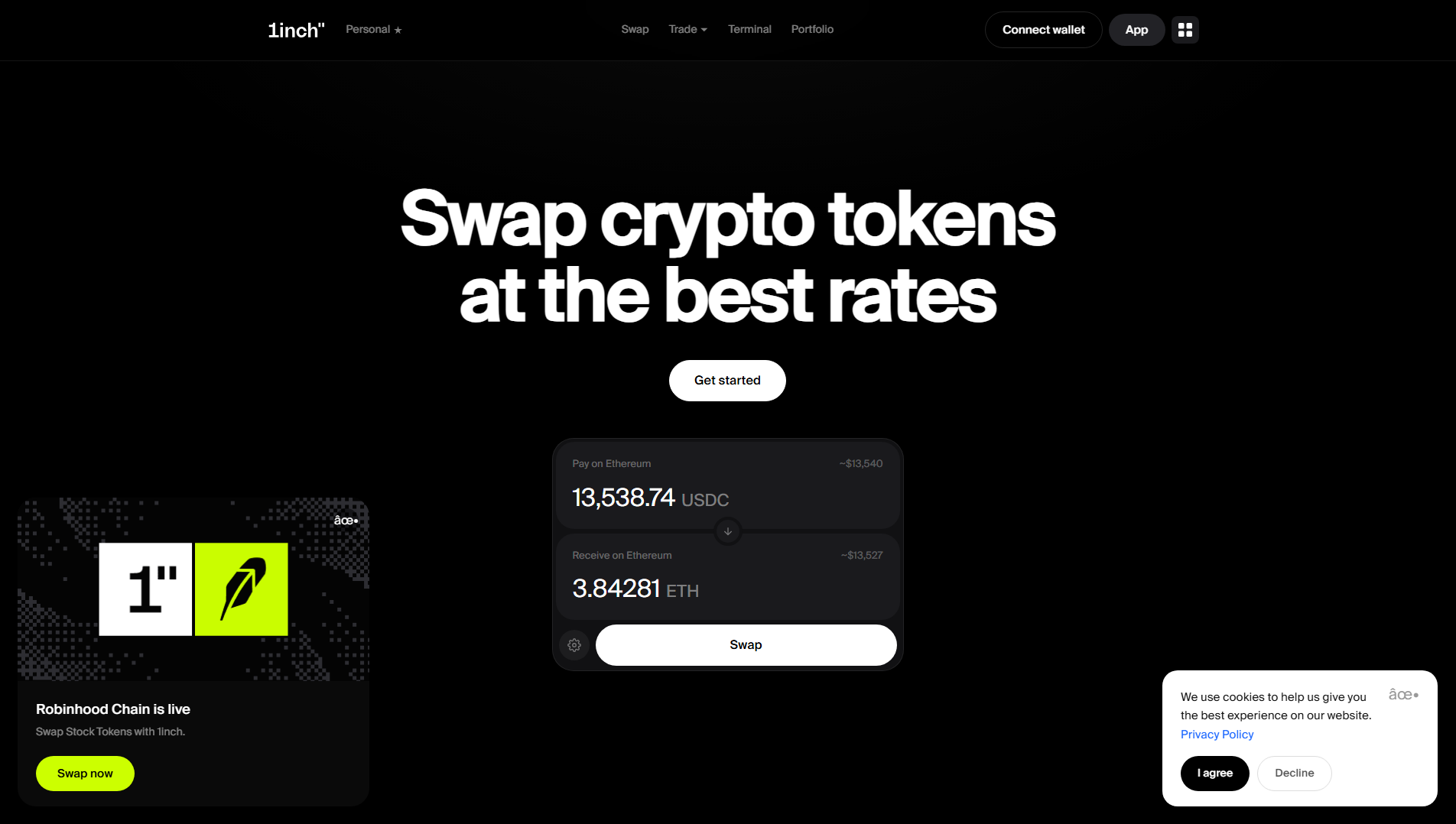 Сохранённый снимок 1inchcom-main.vercel.app