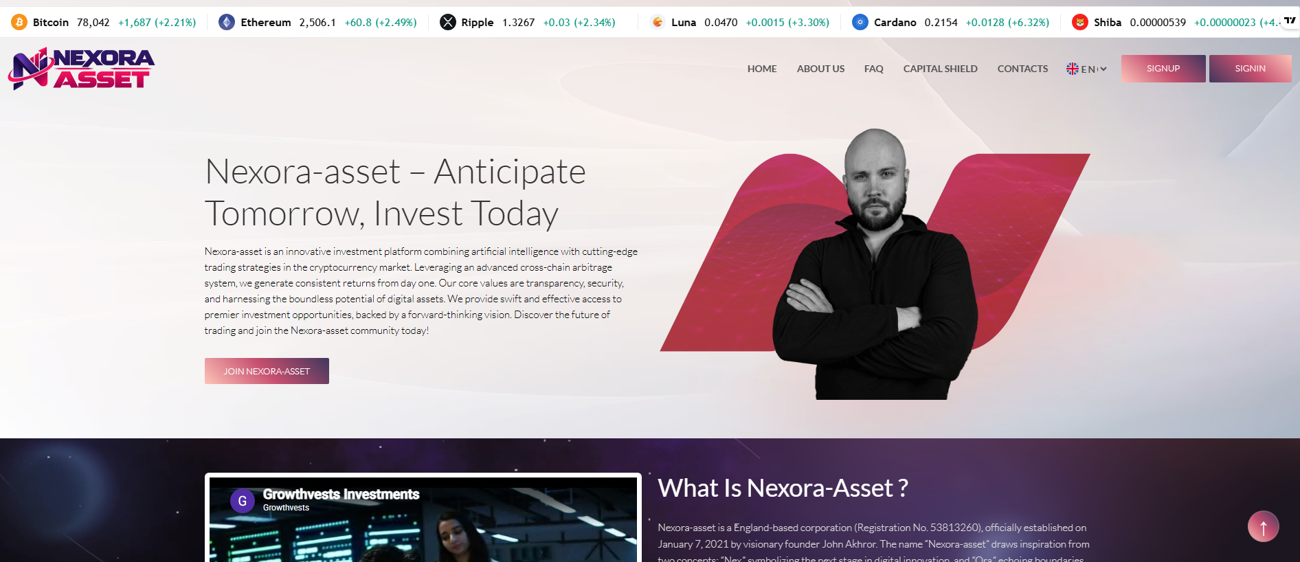 Stored capture of nexora-asset.org
