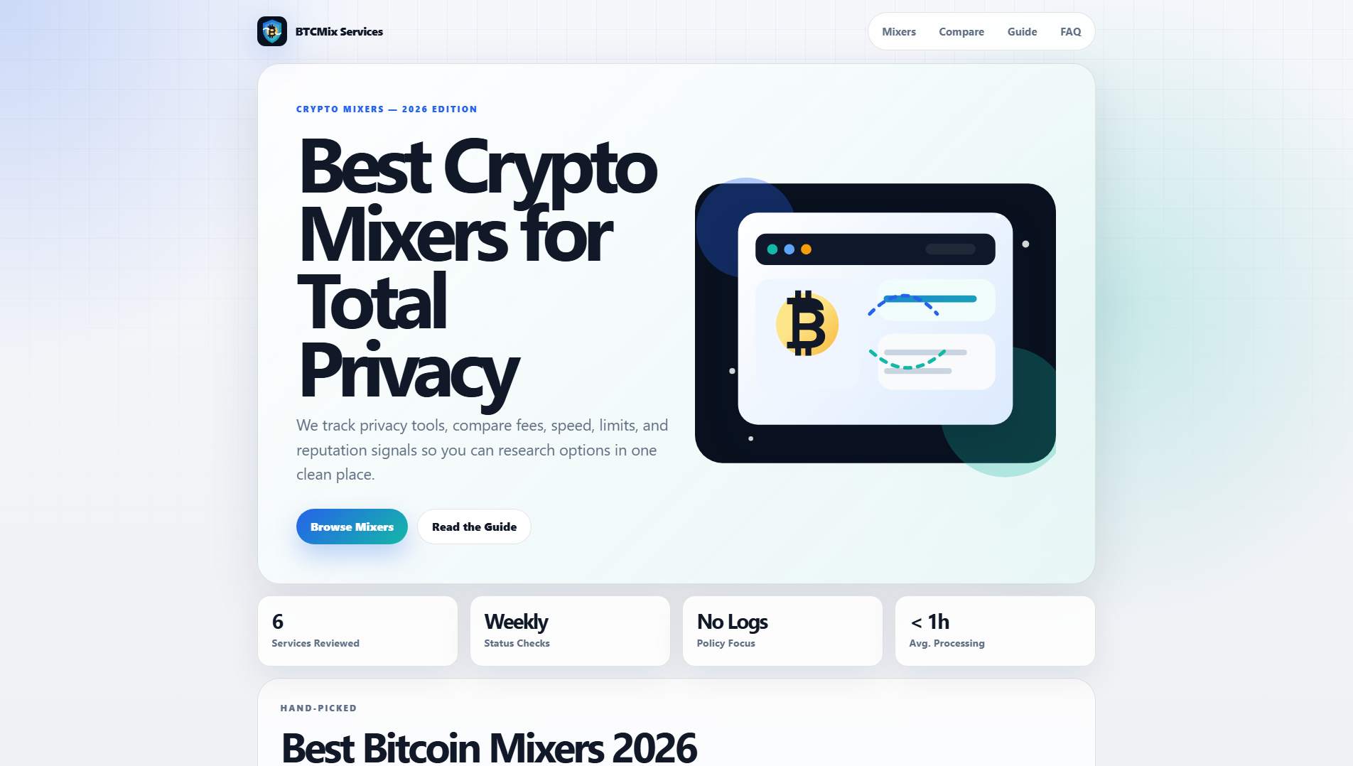 Stored capture of btcmix.services