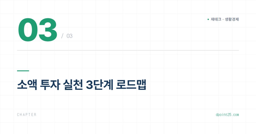 💰 소액 투자 시작하기, 첫걸음 가이드