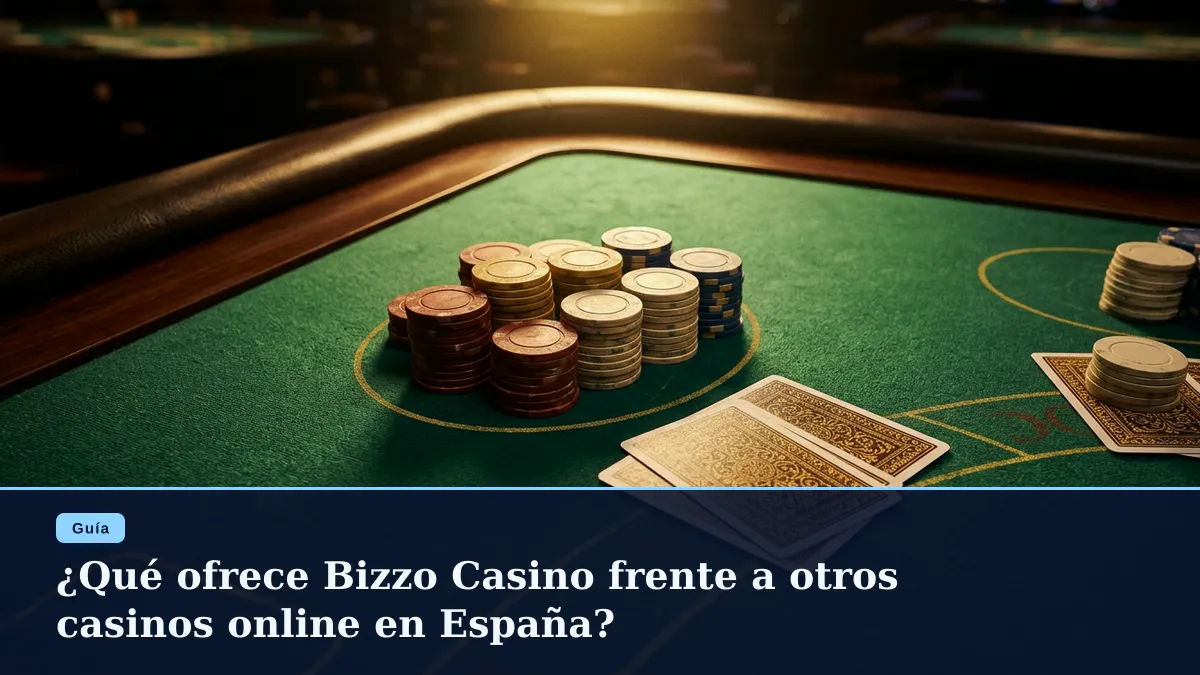 ¿Qué ofrece Bizzo Casino frente a otros casinos online en España?