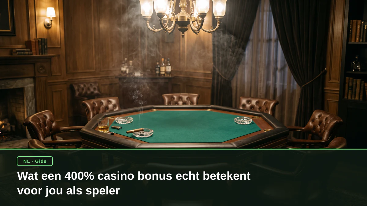 Wat een 400% casino bonus echt betekent voor jou als speler