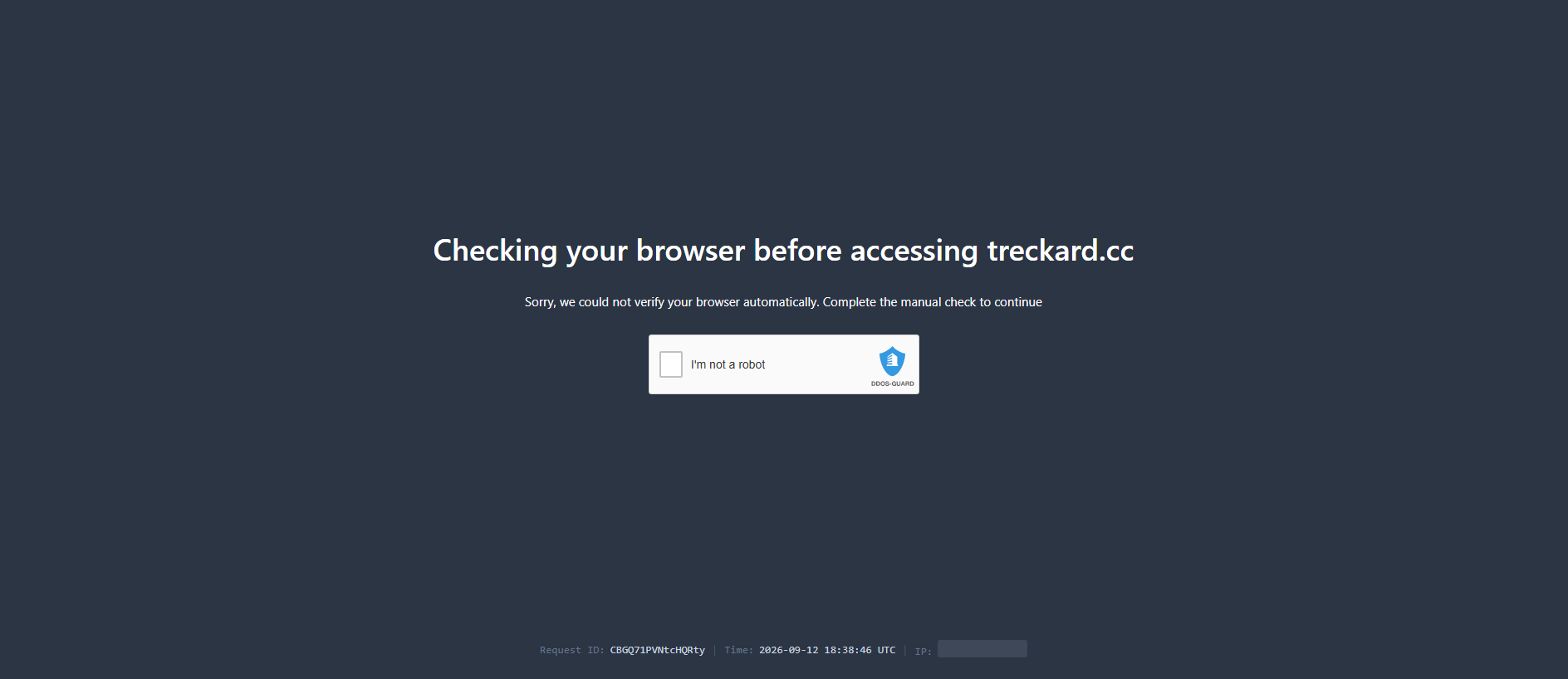 Stored capture of treckard.cc