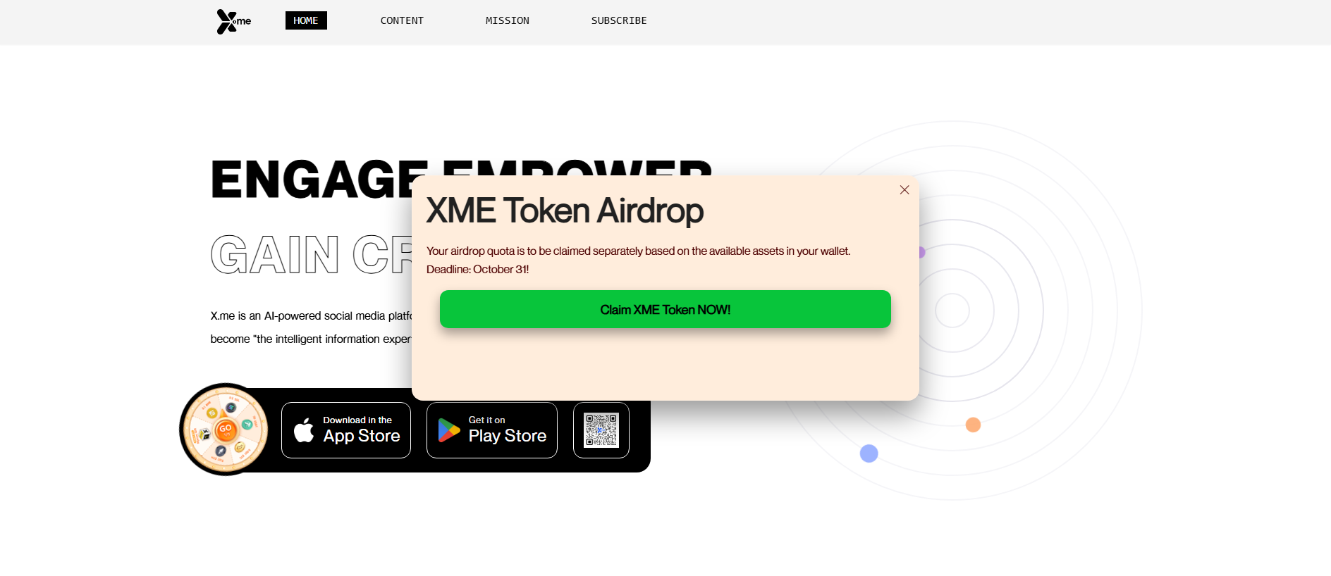 Stored capture of xmeairdrop.pages.dev