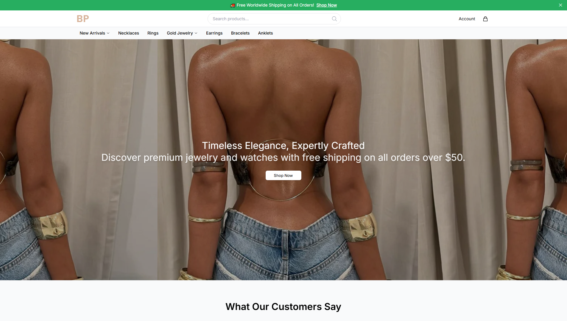 Stored capture of bernapecijewelry.shop
