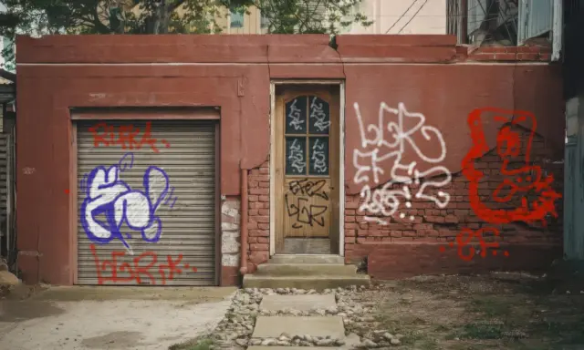 Graffiti artwork by Rickertos