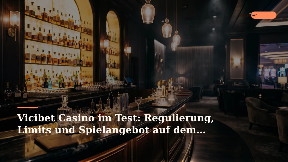 Vicibet Casino im Test: Regulierung, Limits und Spielangebot auf dem Prüfstand