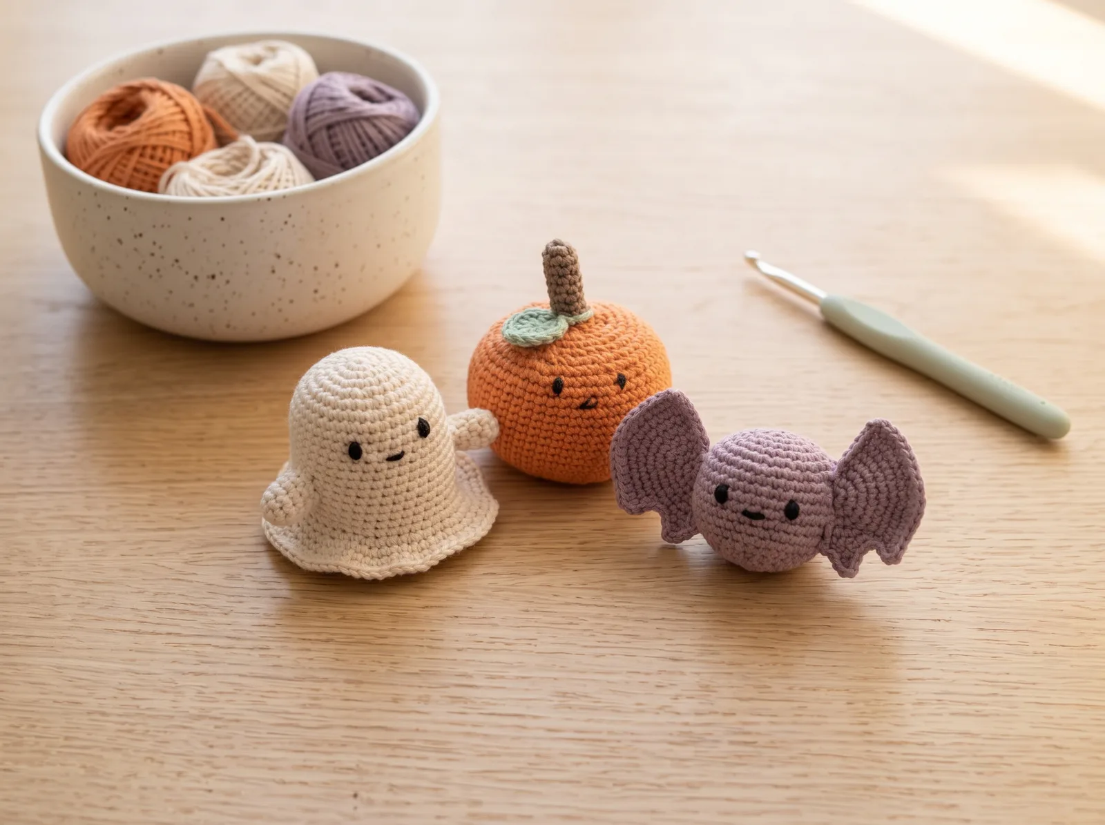 Halloween Crochet Mini Trio