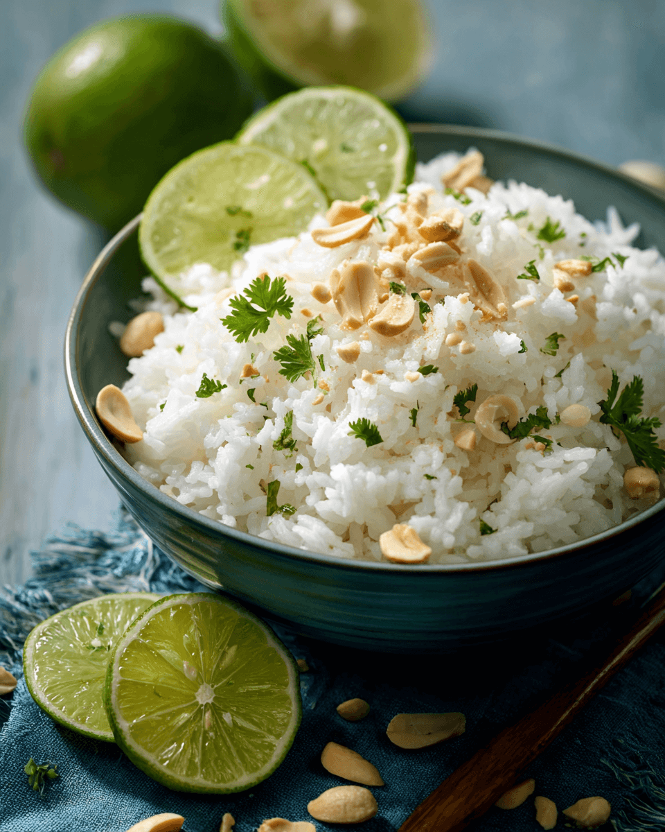 Perfecting Creamy Coconut-lime Rice With Peanuts On Your Camping Trip step photo
