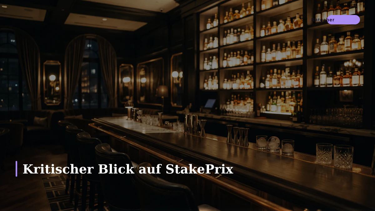 Kritischer Blick auf StakePrix