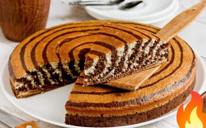 Постер Манник "Зебра" на кефире