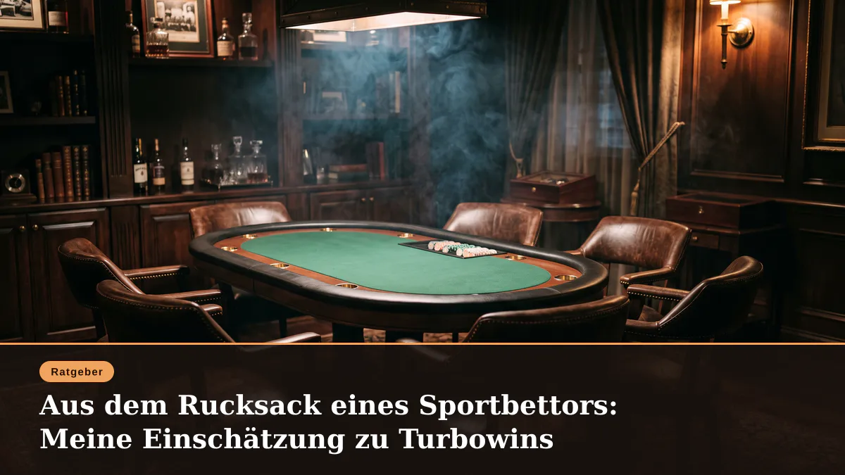 Aus dem Rucksack eines Sportbettors: Meine Einschätzung zu Turbowins