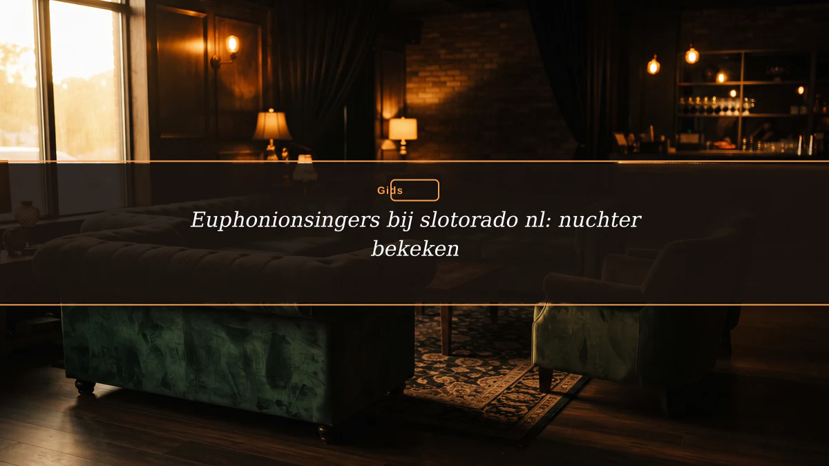 Euphonionsingers bij slotorado nl: nuchter bekeken