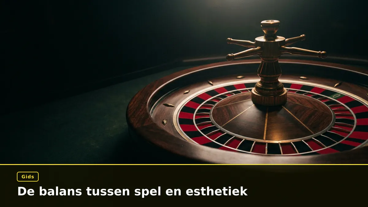 De balans tussen spel en esthetiek