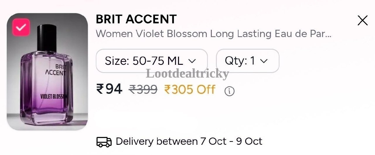 Grab Perfume At – Just ₹94 | Best Price Drop Today Grab Perfume At – Just ₹94 | Best Price Drop Today