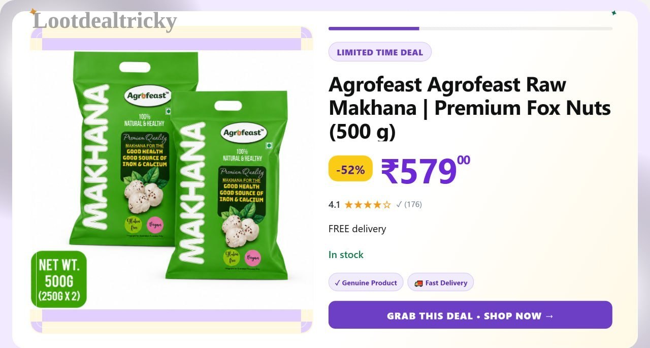   agrofeast Agrofeast Raw – Just ₹579 | Huge Savings Offer