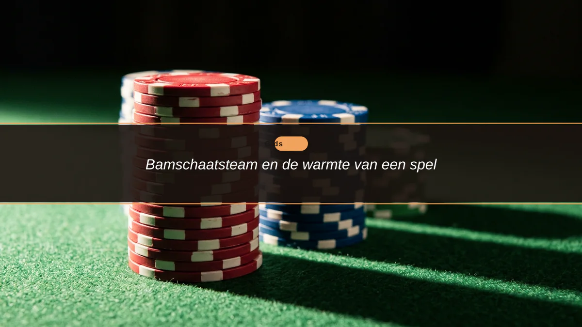 Bamschaatsteam en de warmte van een spel