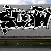 Graffiti artwork by SLOW0NE