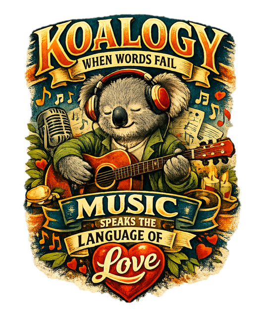Koalogy When Words Fail Music Speaks the Language of Love design