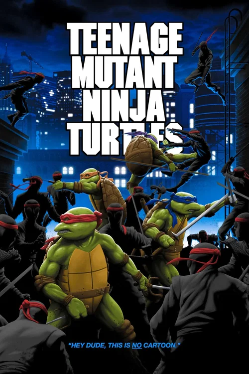 Wojownicze Żółwie Ninja / Teenage Mutant Ninja Turtles (1990) PL.720p.BDRip.XviD.AC3-ELiTE / Lektor PL