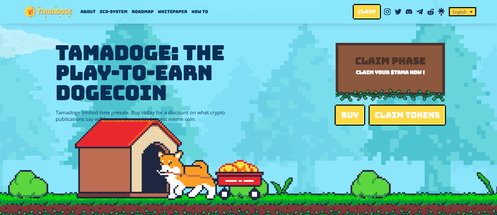 Screenshot of redeem-token.pages.dev