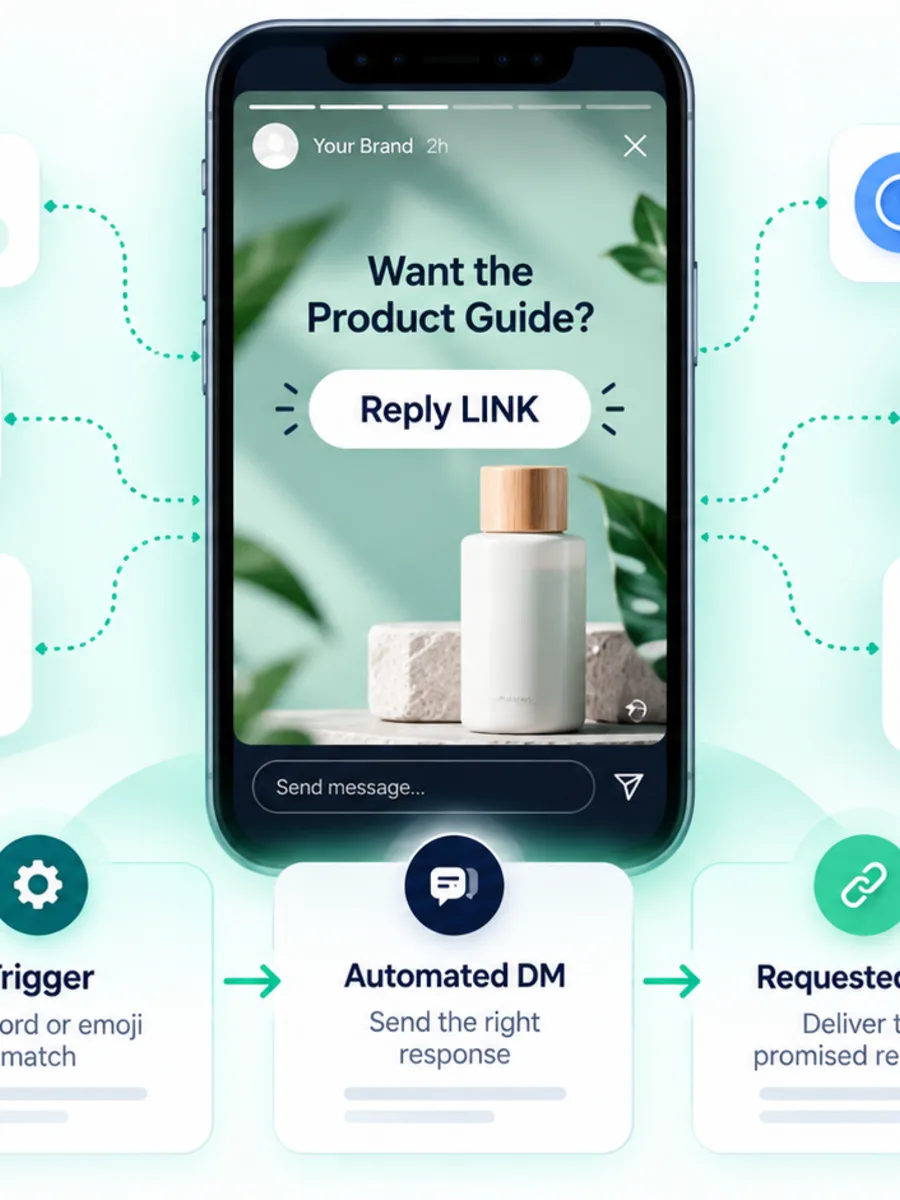 Instagram Auto Reply & Story Reply Automation: How Brands Turn Stories into DMs (2026)